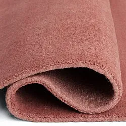Tapis de laine - Rozel Handloom Wool Premium (rouge poussiéreux)