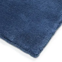 Tapis de laine - Rozel Handloom Wool Premium (bleu marine)