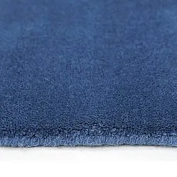 Tapis de laine - Rozel Handloom Wool Premium (bleu marine)