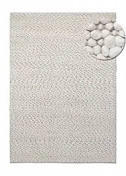 Tapis de laine - Sala Irregular Wool Bubble (crème)
