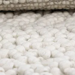 Tapis de laine - Sala Irregular Wool Bubble (crème)