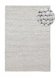 Tapis de laine - Sala Irregular Wool Bubble (gris clair mélangé)