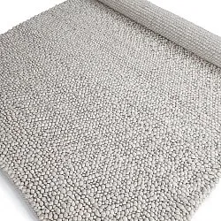Tapis de laine - Sala Irregular Wool Bubble (gris clair mélangé)