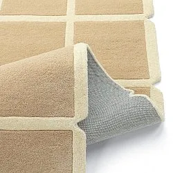 Tapis de laine - Syl Hand Tufted Wool Premium (beige/crème)