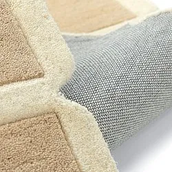 Tapis de laine - Syl Hand Tufted Wool Premium (beige/crème)