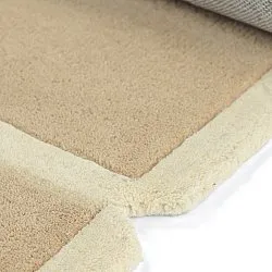 Tapis de laine - Syl Hand Tufted Wool Premium (beige/crème)