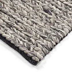 Tapis en laine - Talvia Braided Wool (gris foncé)