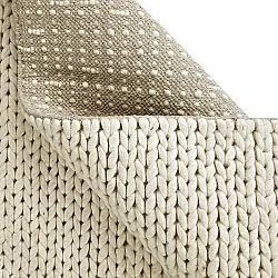 Tapis en laine - Talvia Braided Wool (blanc cassé)