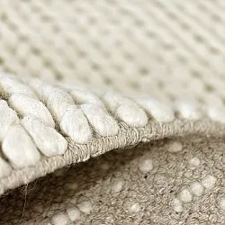 Tapis en laine - Talvia Braided Wool (blanc cassé)