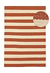 Tapis de laine - Torquay (cannelle/blanc)