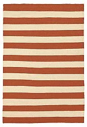 Tapis de laine - Torquay (cannelle/blanc)
