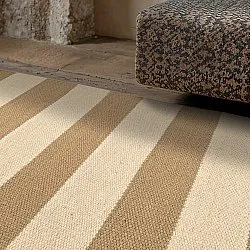Tapis de laine - Torquay (blanc/beige)