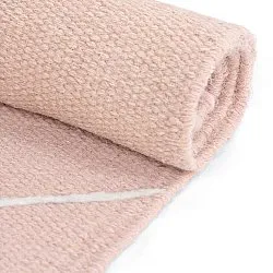 Tapis de laine - Viseu (rose poudré)