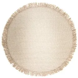 Tapis rond - Pike (beige)