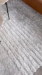 Tapis moelleux - Evora (blanc cassé)