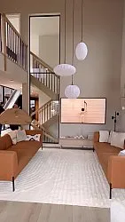 Tapis moelleux - Evora (blanc cassé)
