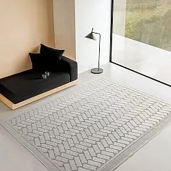 Tapis d’intérieur et d’extérieur - Aria (blanc cassé)