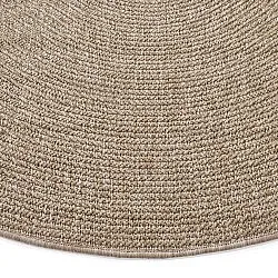 Tapis rond - Intérieur/Extérieur Arlo (beige)