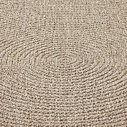 Tapis rond - Intérieur/Extérieur Arlo (beige)