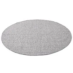 Tapis rond - Intérieur/Extérieur Arlo (gris)