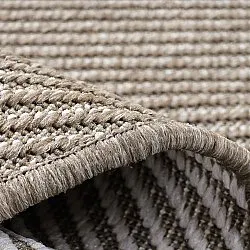 Tapis rond - Intérieur/Extérieur Bennett (beige)