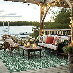 Tapis Wilton - Brussels Ocean (vert)