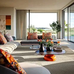 Shaggy intérieur/extérieur - Devon (beige)