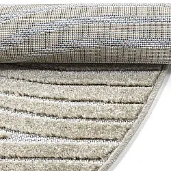 Tapis rond - intérieur/extérieur Devon (beige)