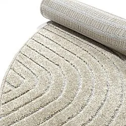 Tapis rond - intérieur/extérieur Devon (beige)
