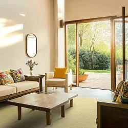 Tapis d’intérieur et d’extérieur - Thurman (jaune)