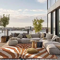 Tapis d’intérieur et d’extérieur - Winona (orange)