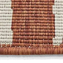 Tapis rond - Intérieur/Extérieur Winona (orange)