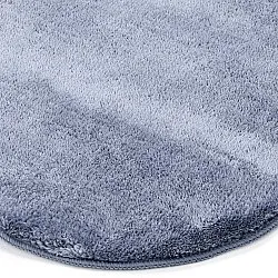 Tapis de Couloir Ondulé - Aranga Super Soft Fur (bleu acier)