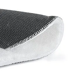 Tapis de Couloir Ondulé - Aranga Super Soft Fur (blanc)