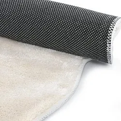 Tapis Rond Ondulé - Aranga Super Soft Fur (beige)