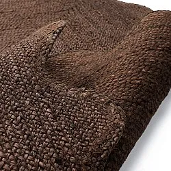 Tapis en jute ondulé - San Francisco (marron)