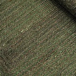 Tapis en jute ondulé - San Francisco (vert militaire)