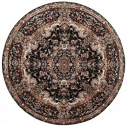 Tapis rond - Vakifli (noir/multicolore)
