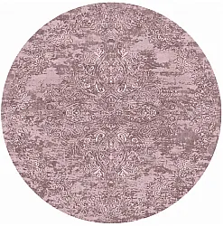 Tapis rond - Valenza (rose)