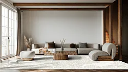 Tapis Wilton - Valenza (blanc)