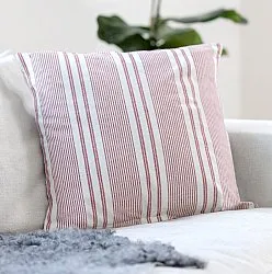 Housse de coussin - Valerie (rouge)
