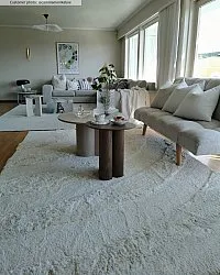 Tapis moelleux - Vienne (blanc cassé)