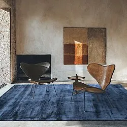 Tapis en viscose - Jodhpur Special Luxury Edition (bleu)