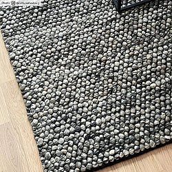 Tapis de laine - Avafors Wool Bubble (gris)