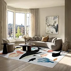 Tapis Wilton - Colmar (beige/multicolore)