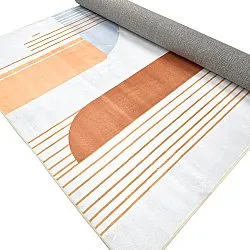 Tapis Wilton - Delft (bleu clair/multicolore)