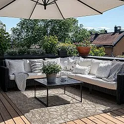 Tapis Intérieurs/Extérieurs - Brussels Diamond (gris)