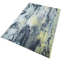 Tapis Wilton - Dolmio (noir/jaune)