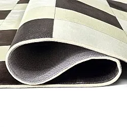 Tapis Wilton - Ferro (marron/crème)