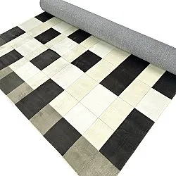 Tapis Wilton - Ferro (marron/crème)